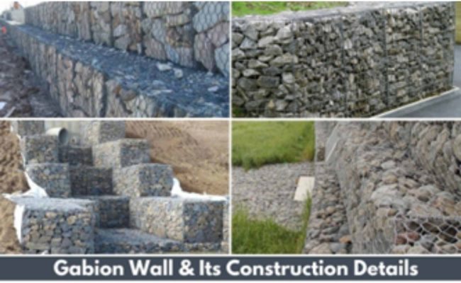 Gabion wall